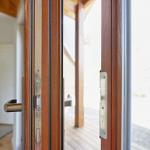 Triple glazed oak doors