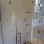 frame less shower